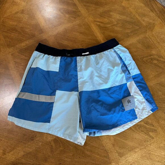Rawgear Pants - Rawgear Color Block Shorts - Blue